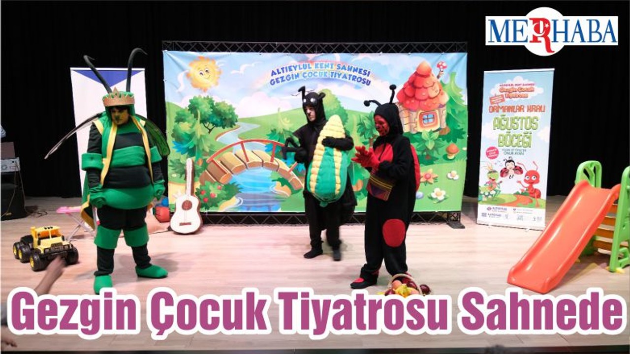 Gezgin Çocuk Tiyatrosu Sahnede