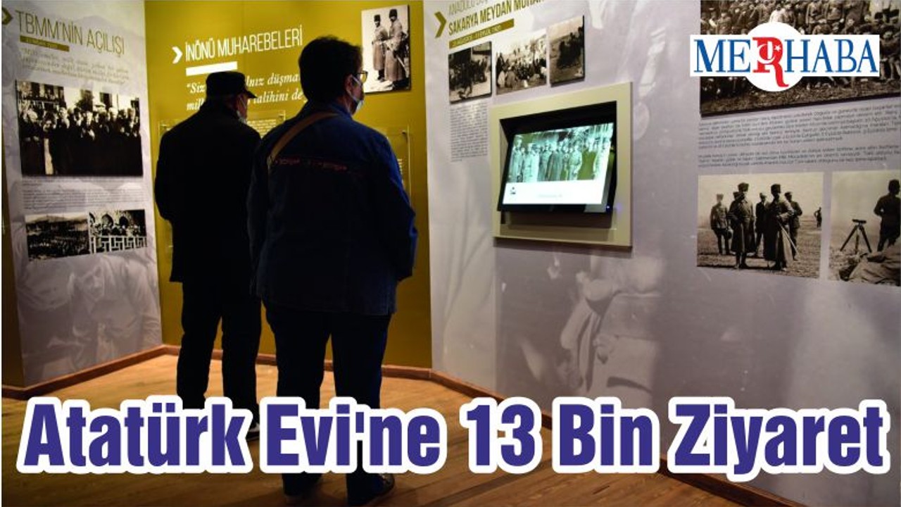 Atatürk Evi'ne 13 Bin Ziyaret