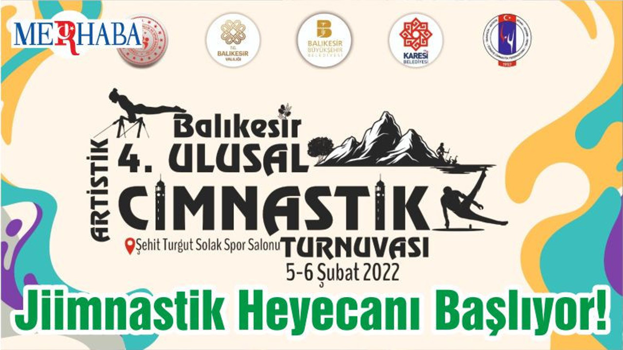 5-6 Şubat’ta Jiimnastik Heyecanı Başlıyor!