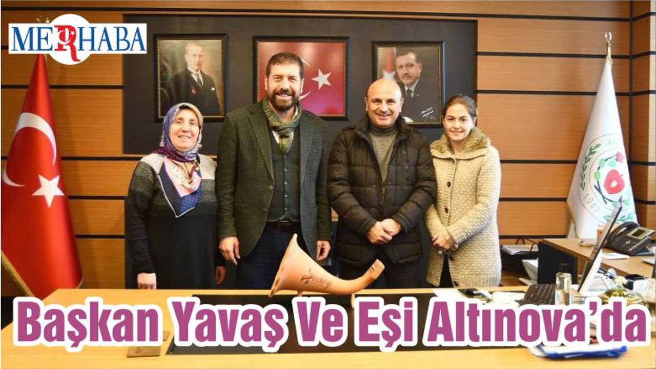 Başkan Yavaş Ve Eşi Altınova’da