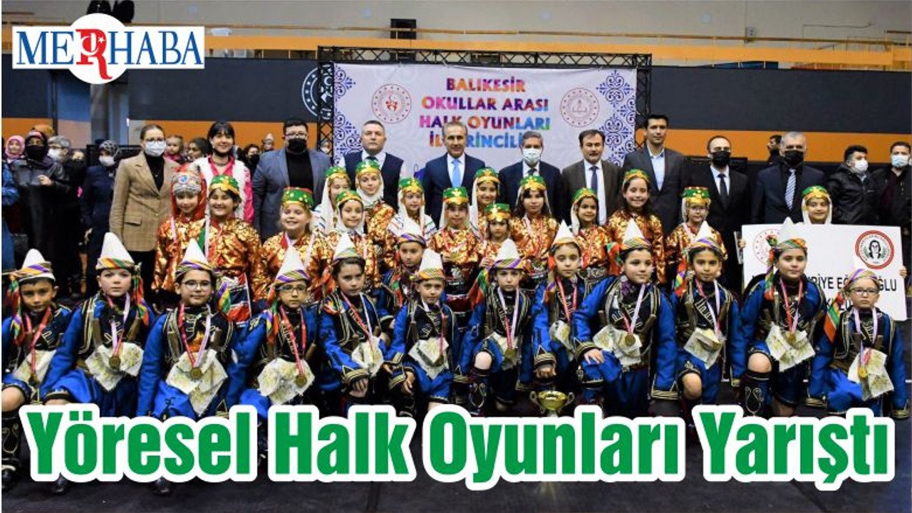 Yöresel Halk Oyunları Yarıştı