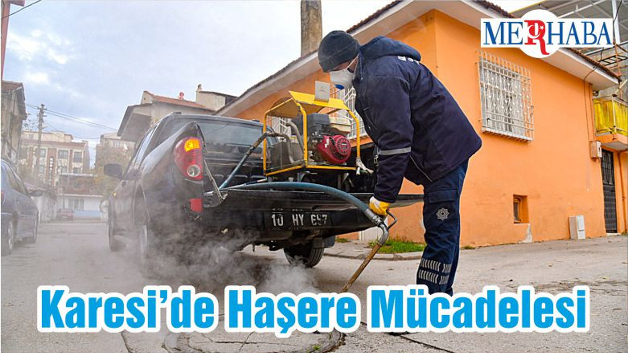 Karesi’de Haşere Mücadelesi