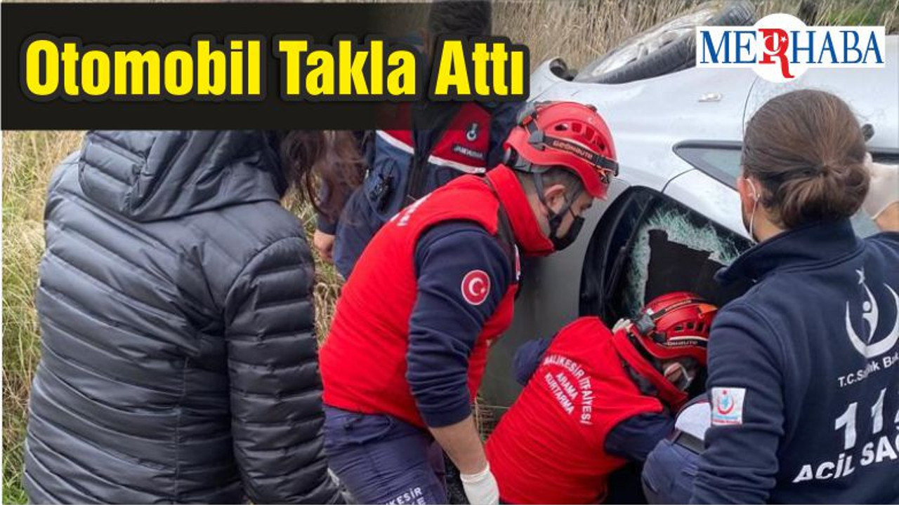Otomobil Takla Attı
