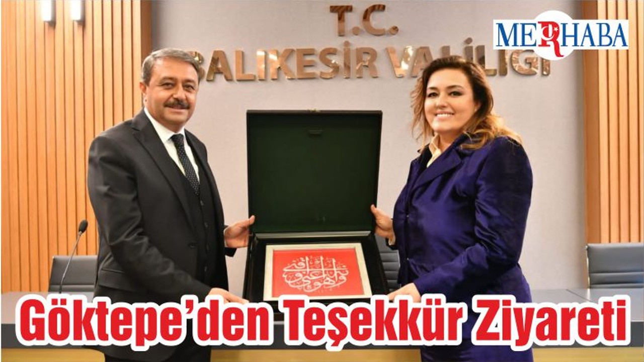 Göktepe’den Teşekkür Ziyareti