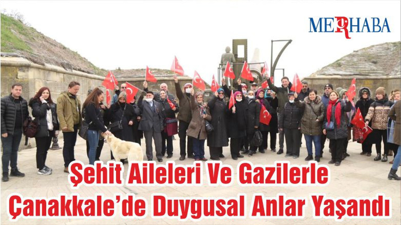 Şehit Aileleri Ve Gazilerle Çanakkale’de Duygusal Anlar Yaşandı