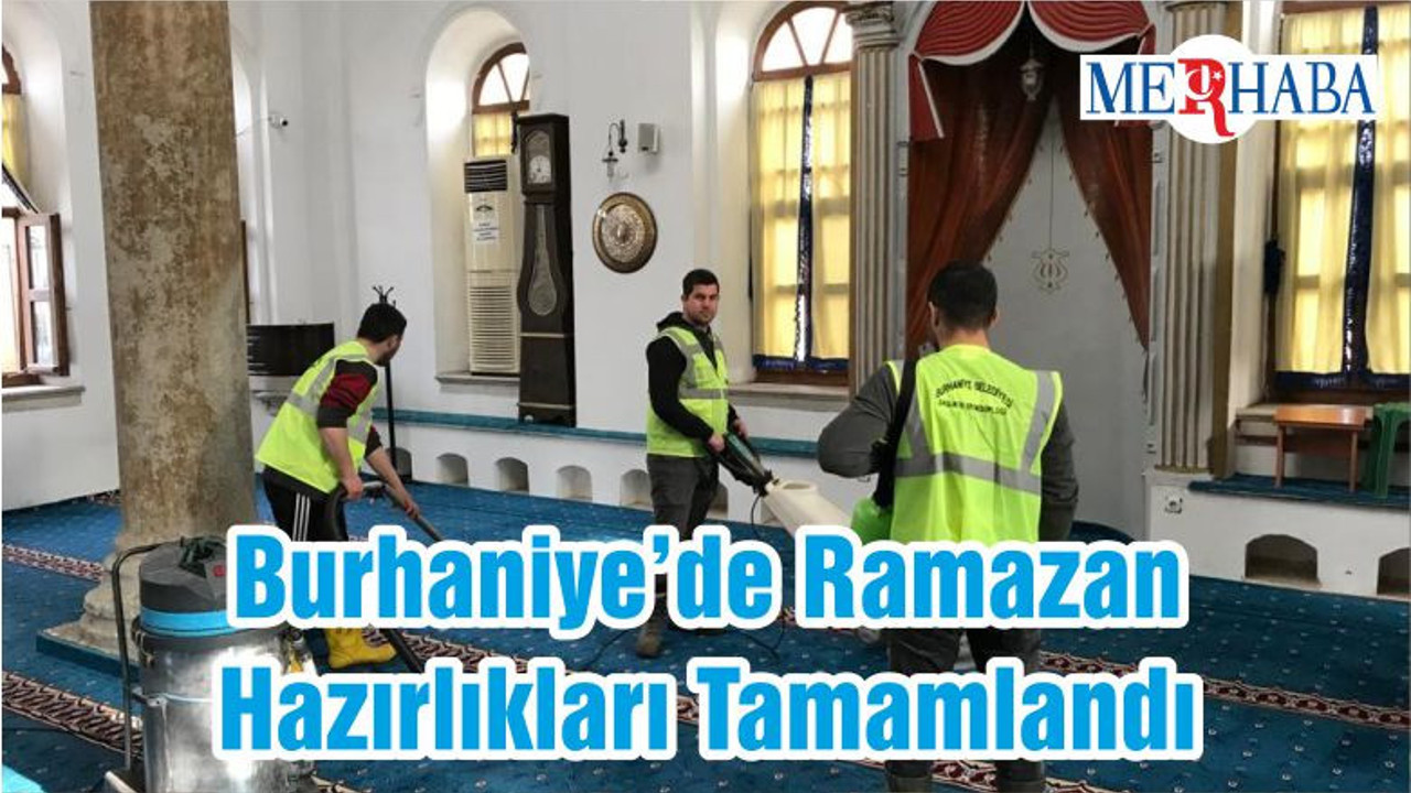 Burhaniye’de Ramazan Hazırlıkları Tamamlandı