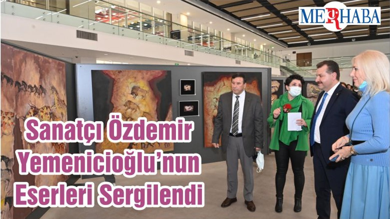 Sanatçı Özdemir Yemenicioğlu’nun Eserleri Sergilendi