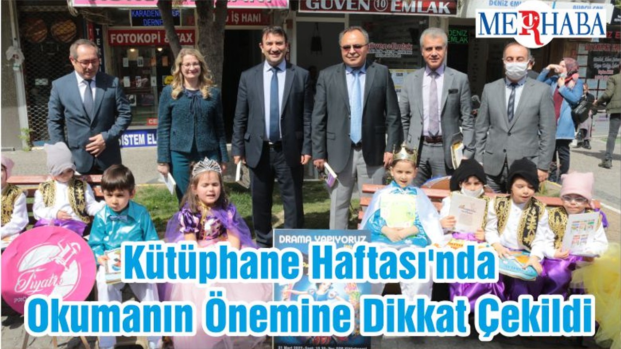Kütüphane Haftası'nda Okumanın Önemine Dikkat Çekildi
