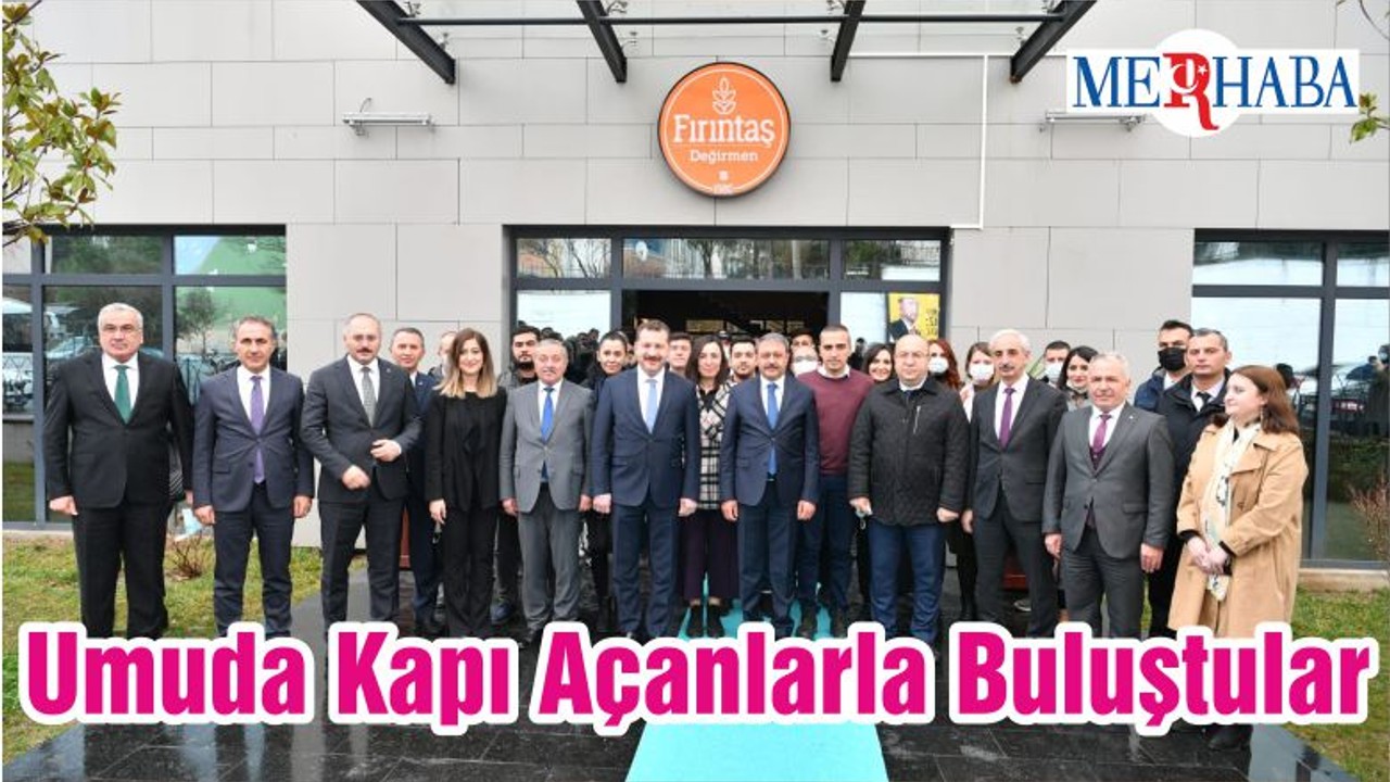 Umuda Kapı Açanlarla Buluştular