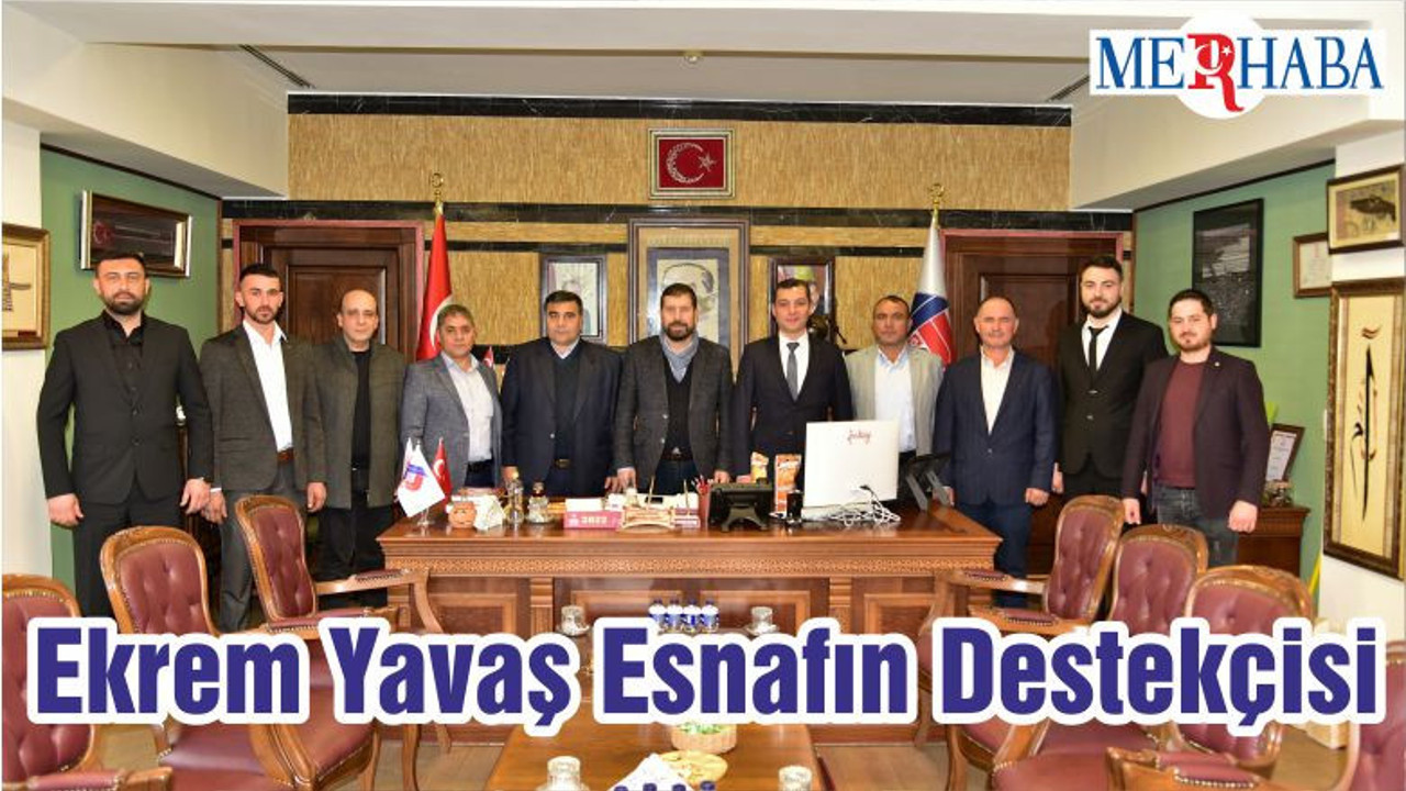 Ekrem Yavaş Esnafın Destekçisi