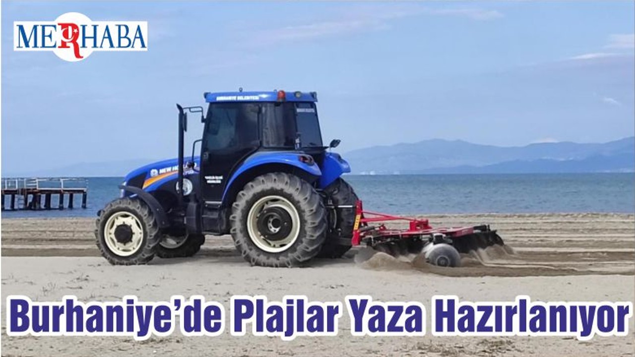 Burhaniye’de Plajlar Yaza Hazırlanıyor