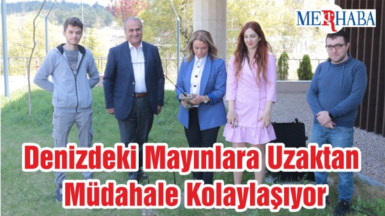 Denizdeki Mayınlara Uzaktan Müdahale Kolaylaşıyor