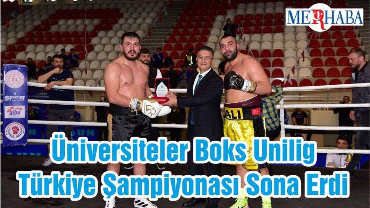 Üniversiteler Boks Unilig Türkiye Şampiyonası Sona Erdi