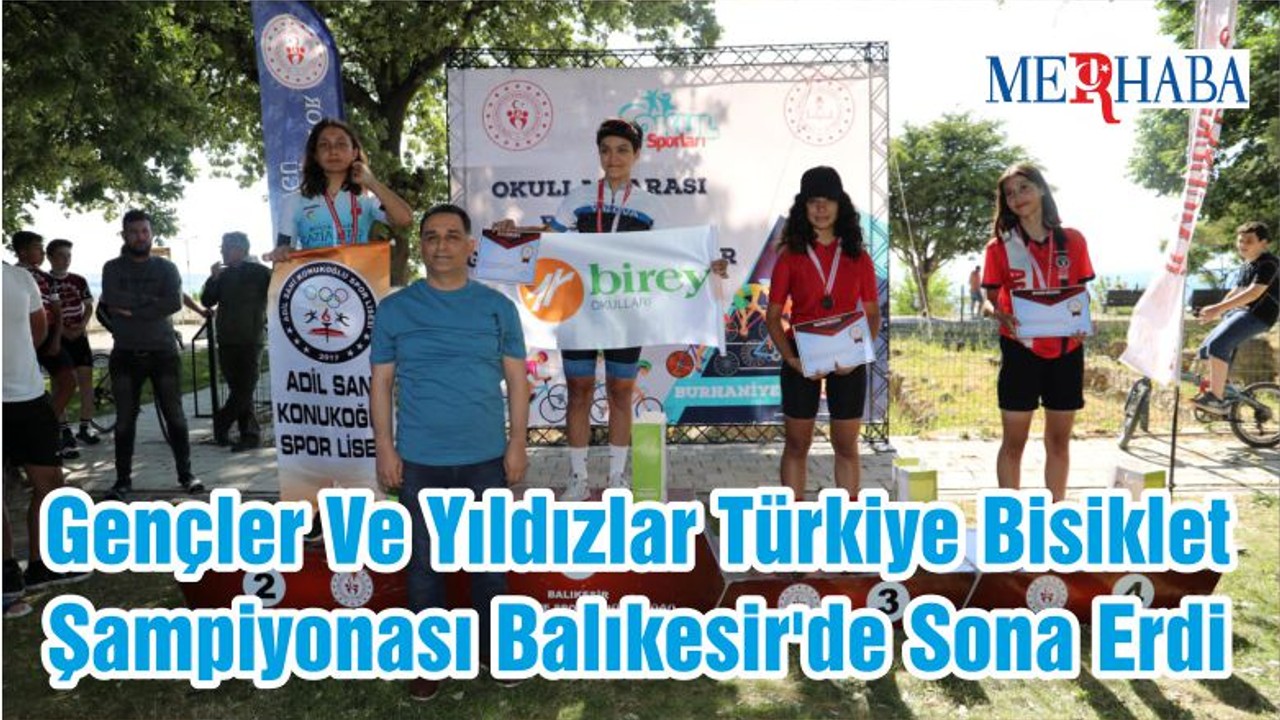 Gençler Ve Yıldızlar Türkiye Bisiklet Şampiyonası Balıkesir'de Sona Erdi