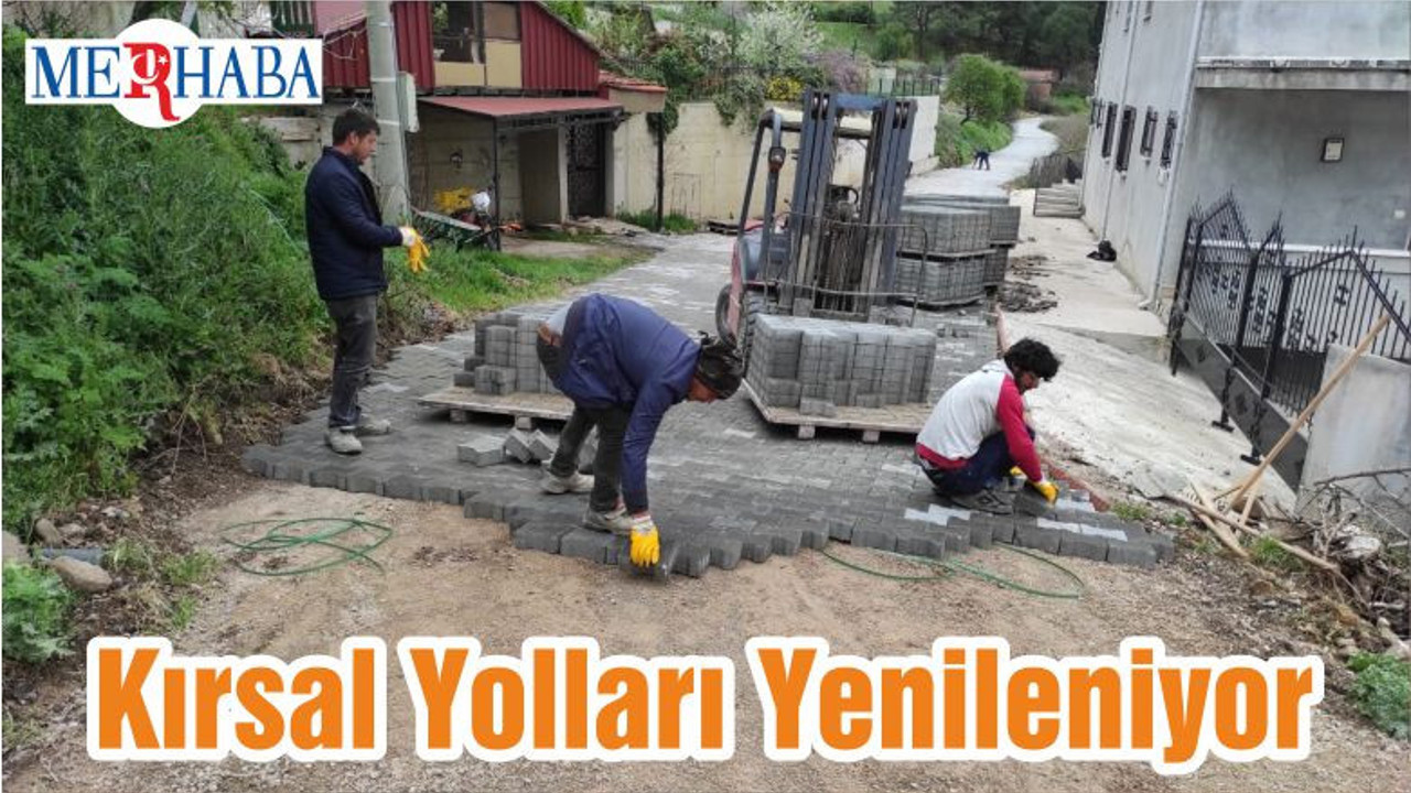 Kırsal Yolları Yenileniyor