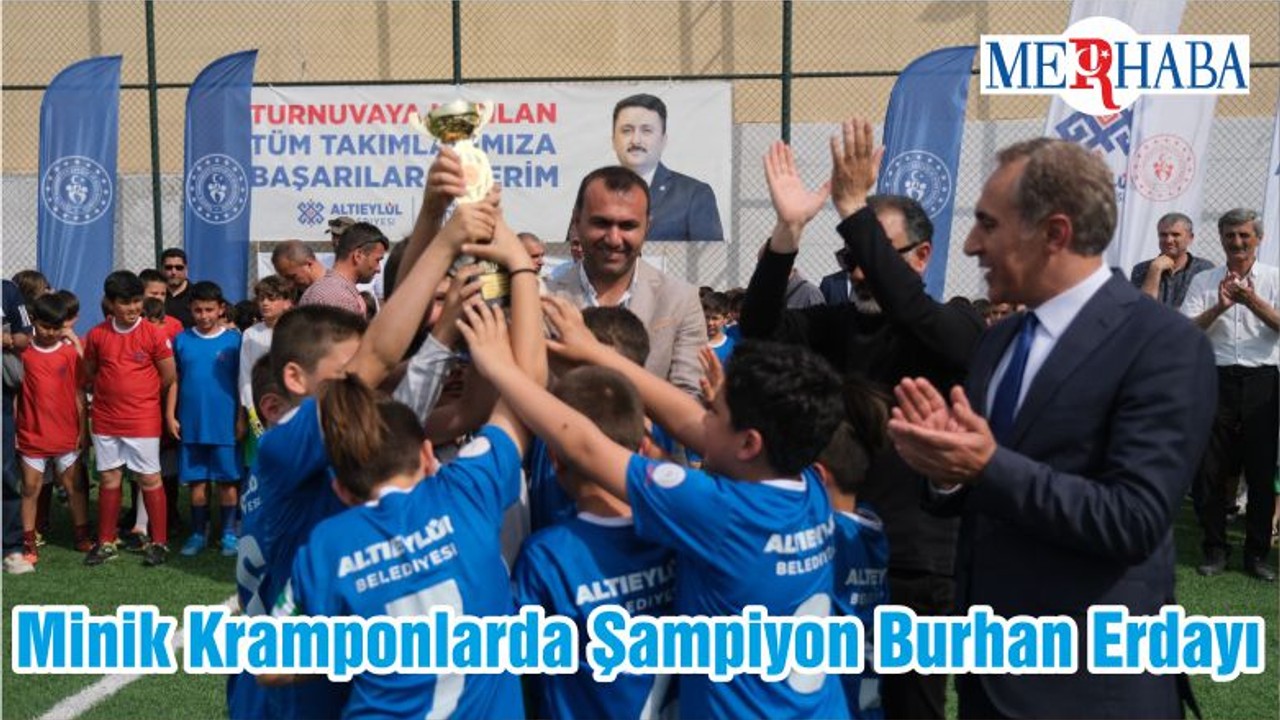 Minik Kramponlarda Şampiyon Burhan Erdayı