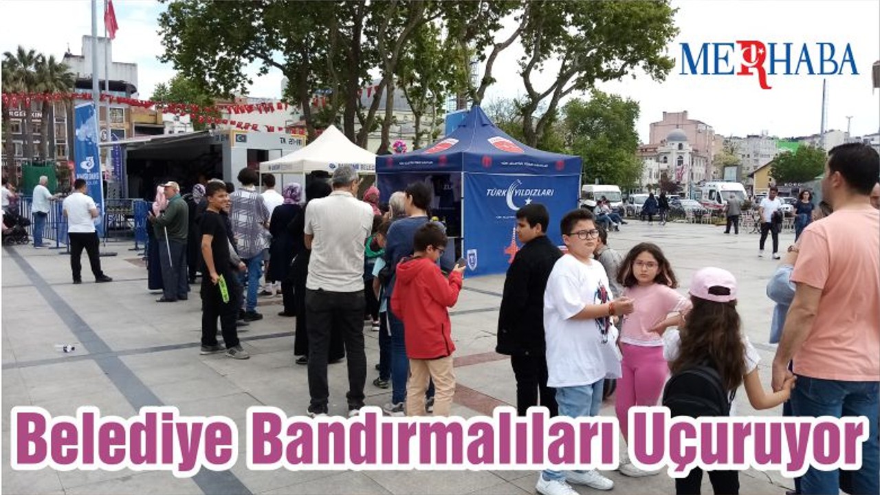 Belediye Bandırmalıları Uçuruyor