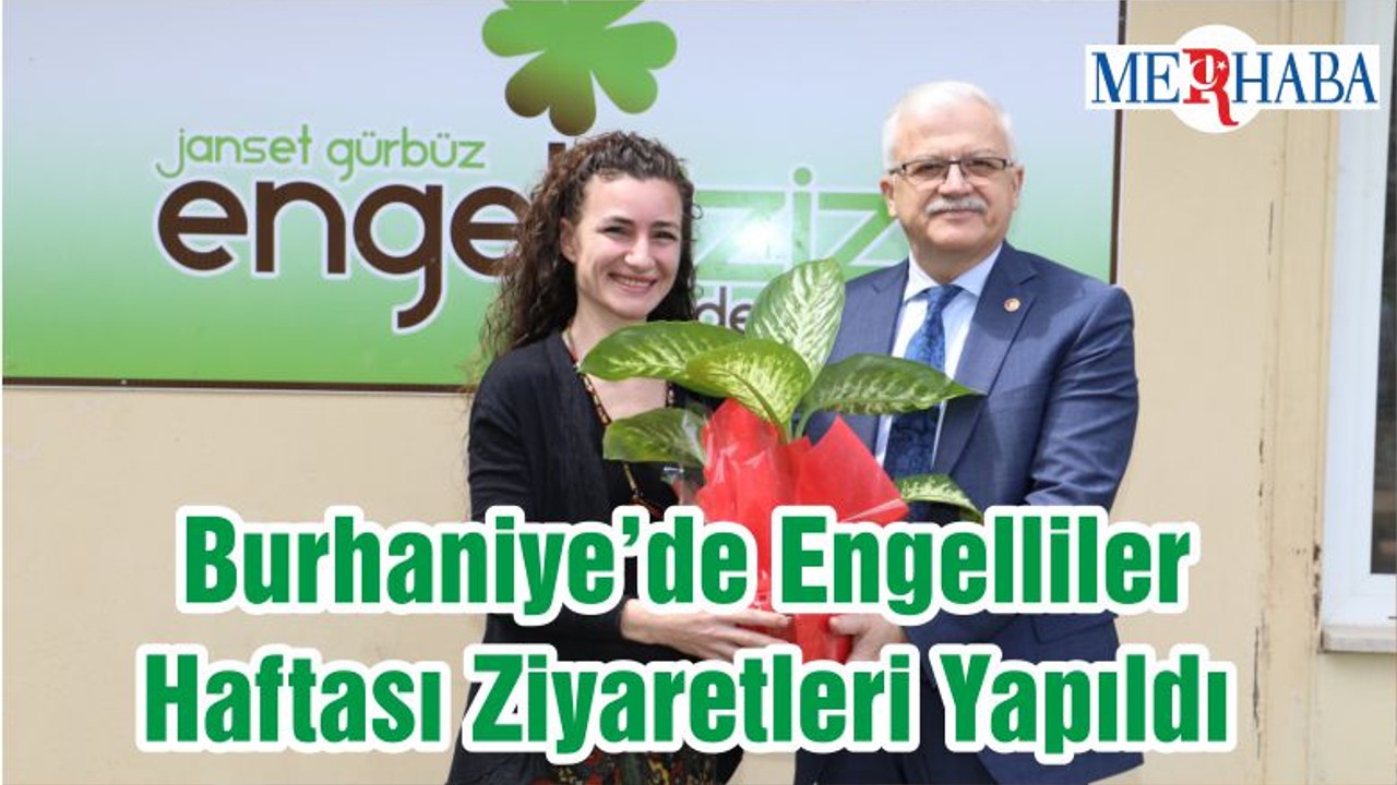 Burhaniye’de Engelliler Haftası Ziyaretleri Yapıldı