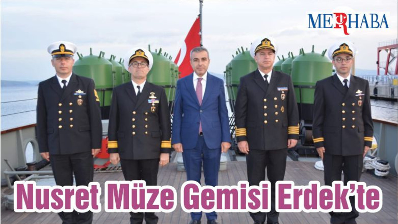 Nusret Müze Gemisi Erdek’te
