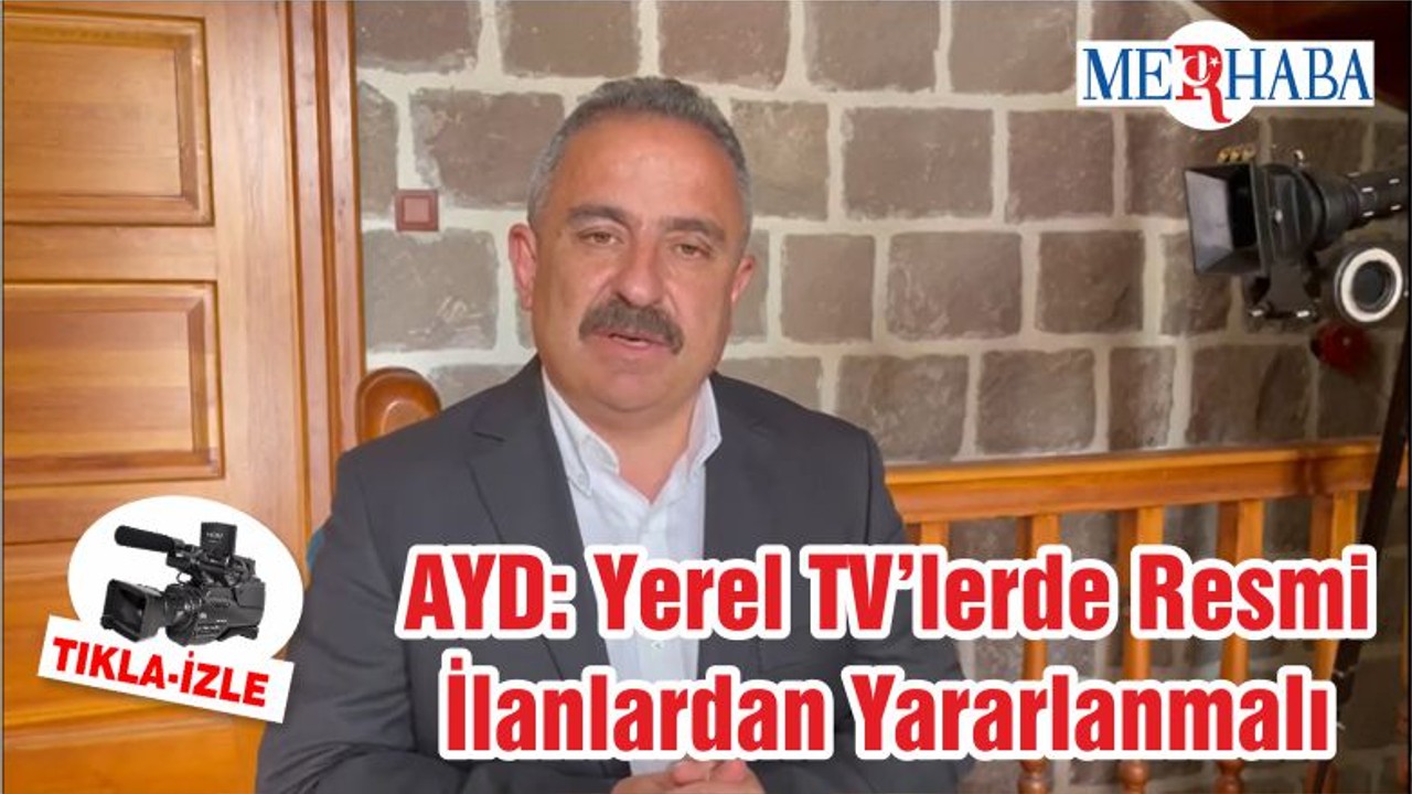 AYD: Yerel TV’lerde Resmi İlanlardan Yararlanmalı