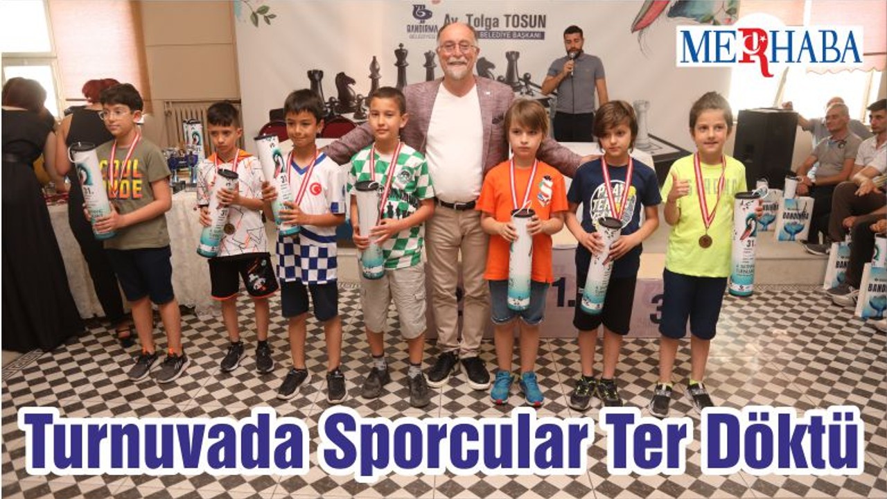 Turnuvada Sporcular Ter Döktü