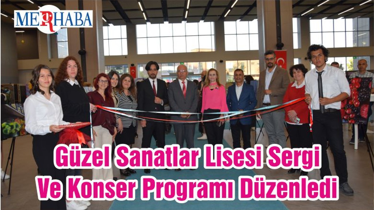 Güzel Sanatlar Lisesi Sergi Ve Konser Programı Düzenledi