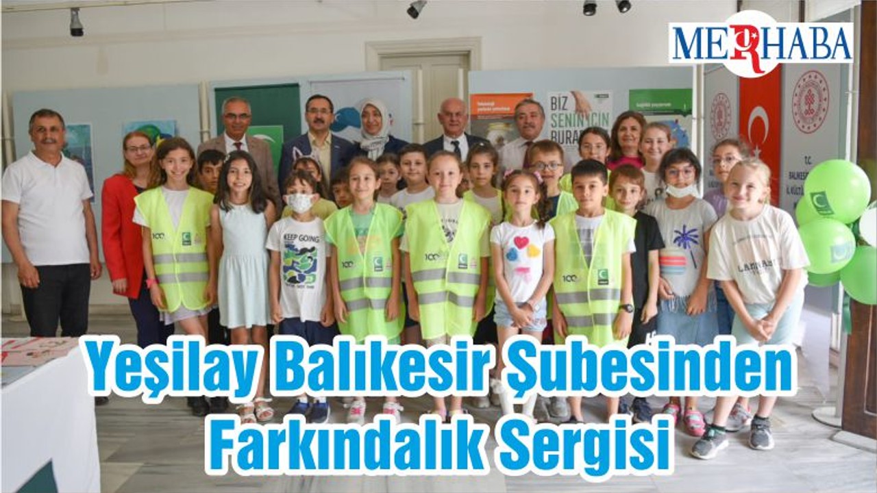 Yeşilay Balıkesir Şubesinden Farkındalık Sergisi