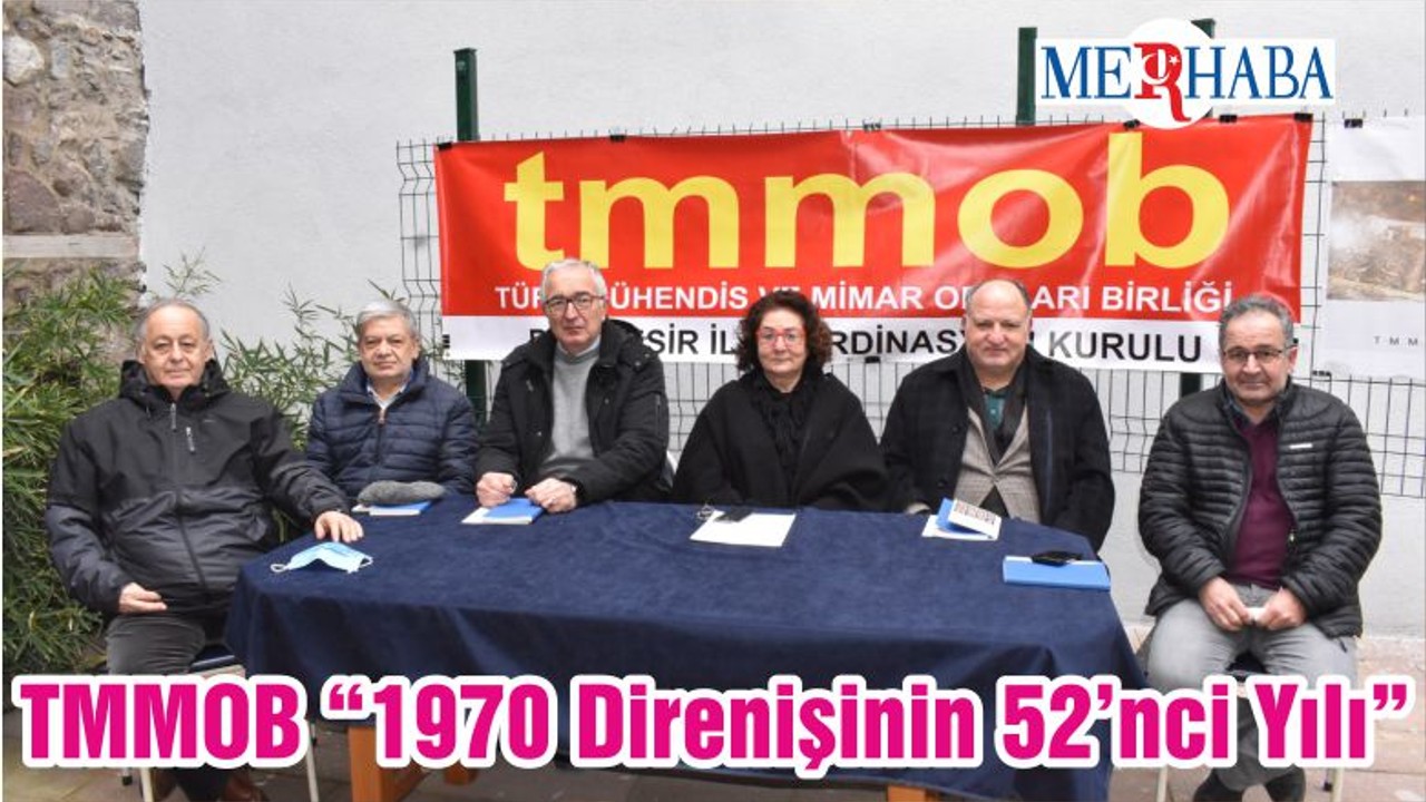 TMMOB “1970 Direnişinin 52’nci Yılı”