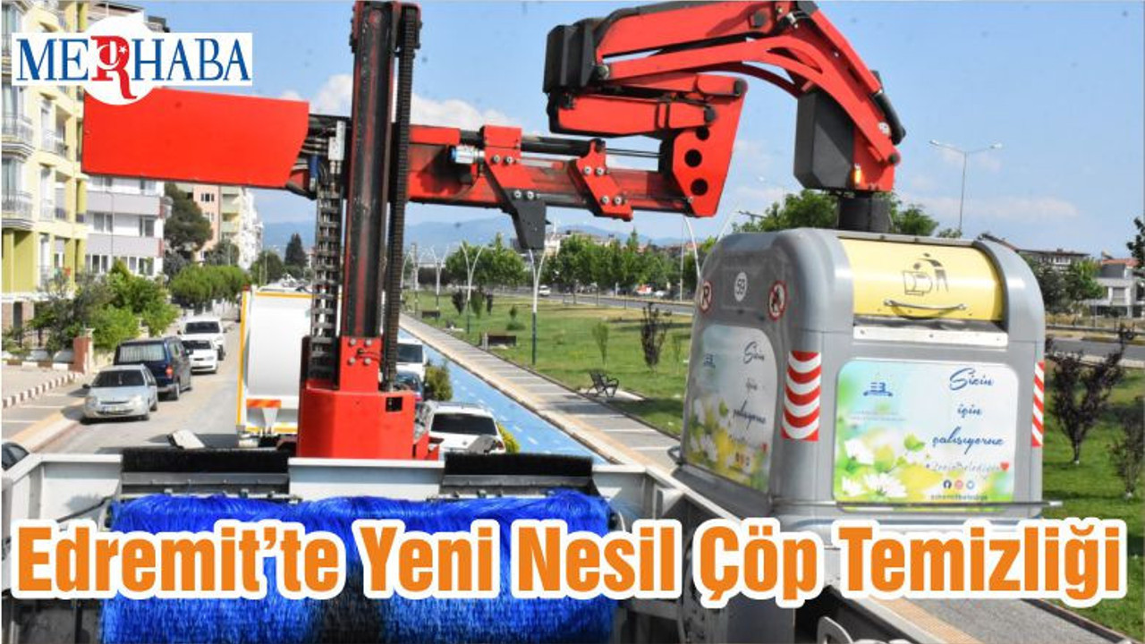 Edremit’te Yeni Nesil Çöp Temizliği