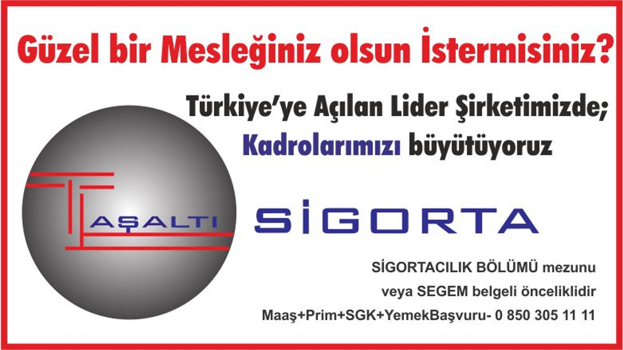 Güzel bir Mesleğiniz olsun İster misiniz?