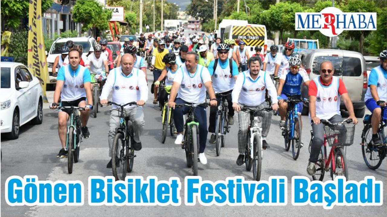 Gönen Bisiklet Festivali Başladı
