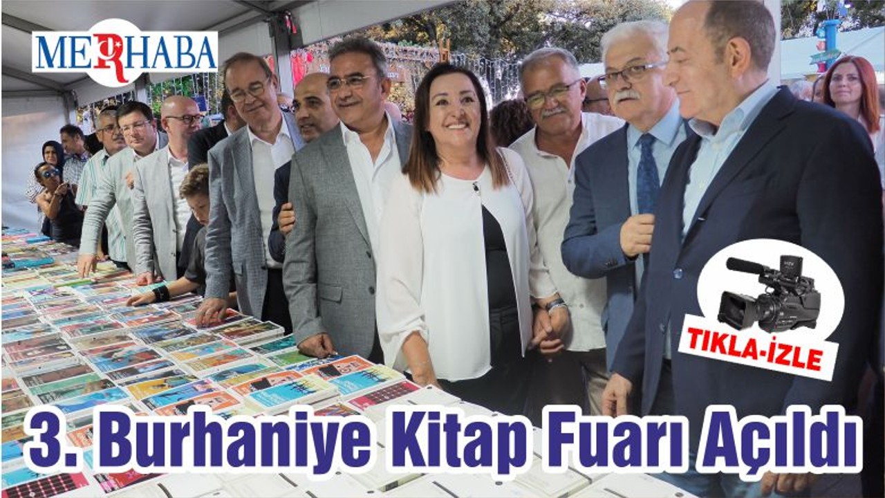 3. Burhaniye Kitap Fuarı Açıldı