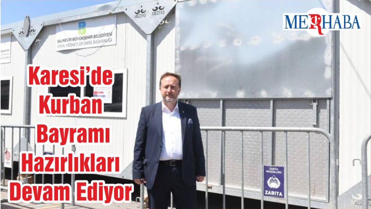 Karesi’de Kurban Bayramı Hazırlıkları Devam Ediyor