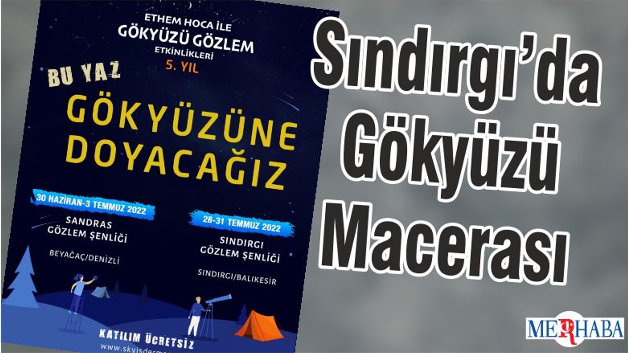 Sındırgı’da Gökyüzü Macerası