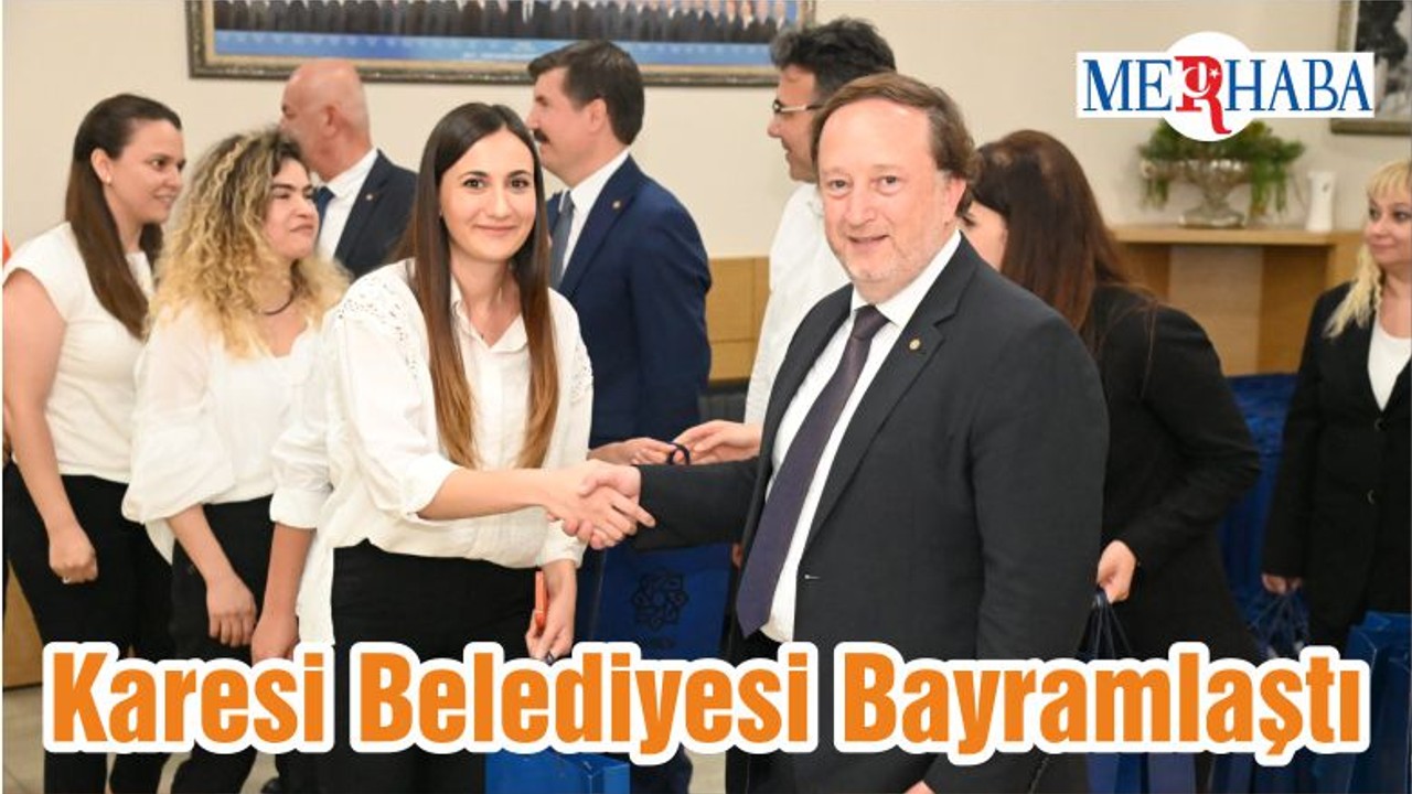 Karesi Belediyesi Bayramlaştı