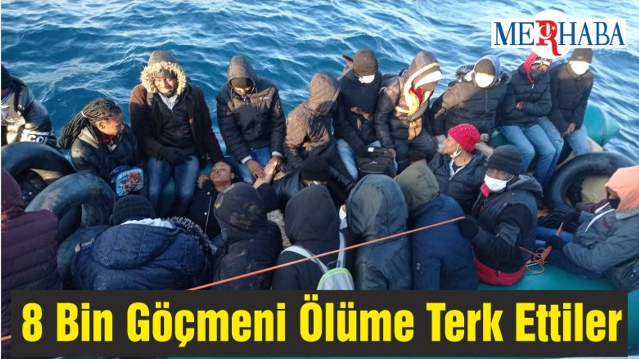 8 Bin Göçmeni Ölüme Terk Ettiler