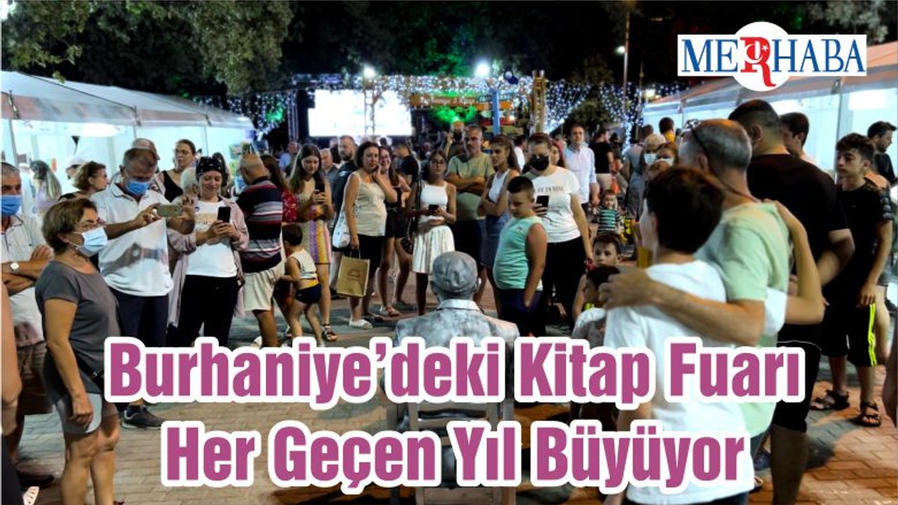 Burhaniye’deki Kitap Fuarı Her Geçen Yıl Büyüyor