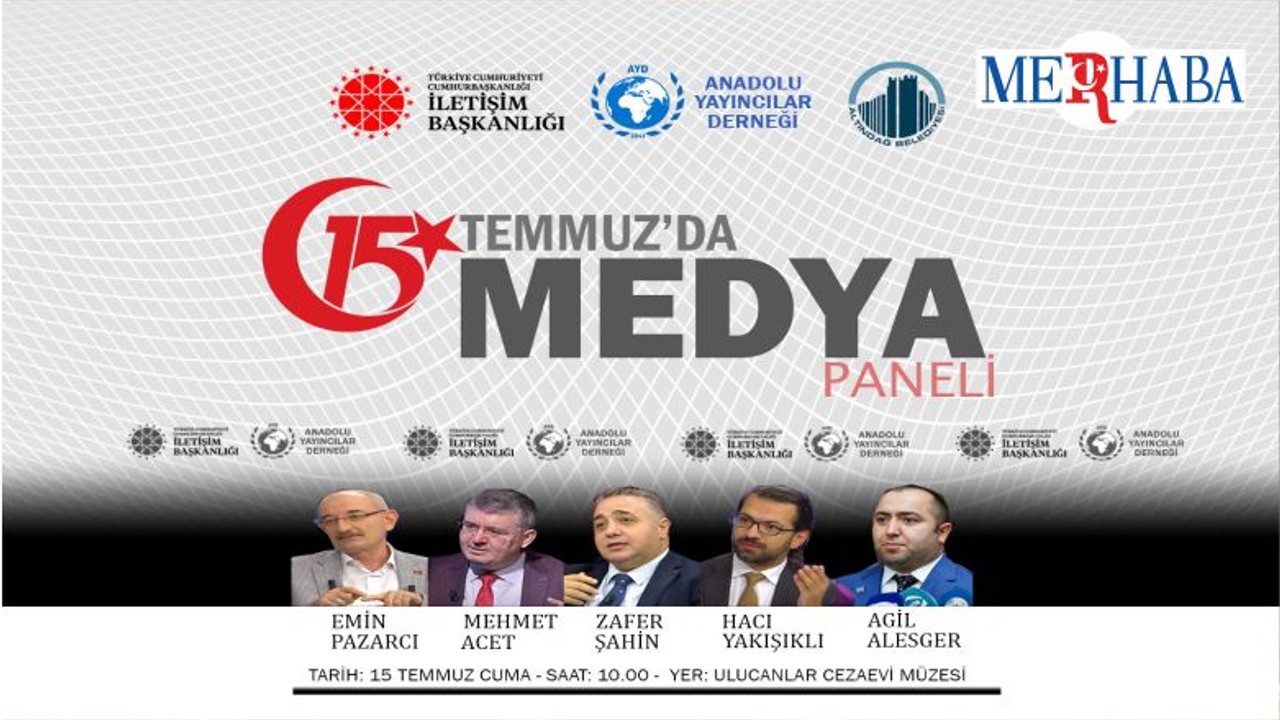 AYD’den 15 Temmuz ve Medya Paneli