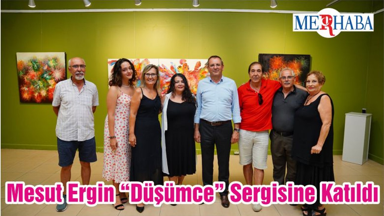 Mesut Ergin “Düşümce” Sergisine Katıldı