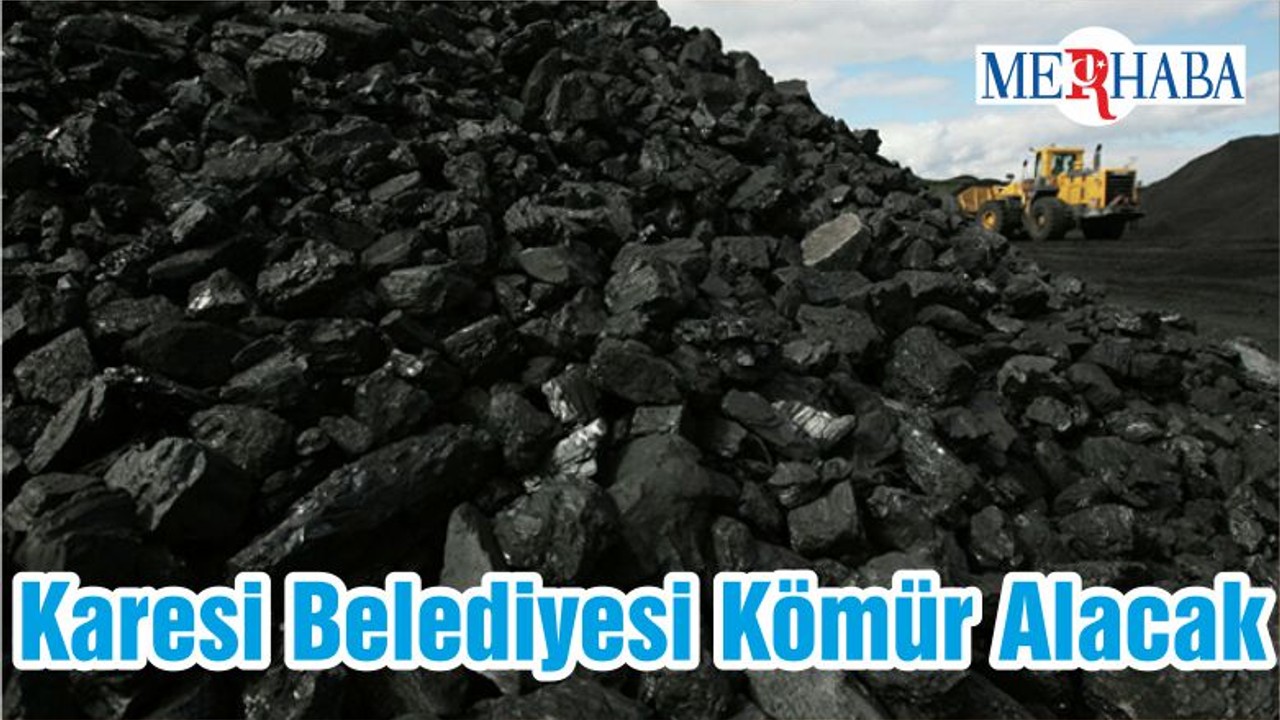 Karesi Belediyesi Kömür Alacak