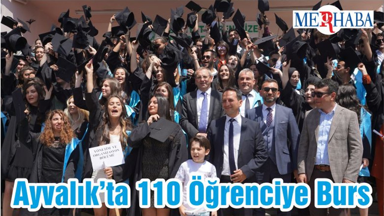Ayvalık’ta 110 Öğrenciye Burs