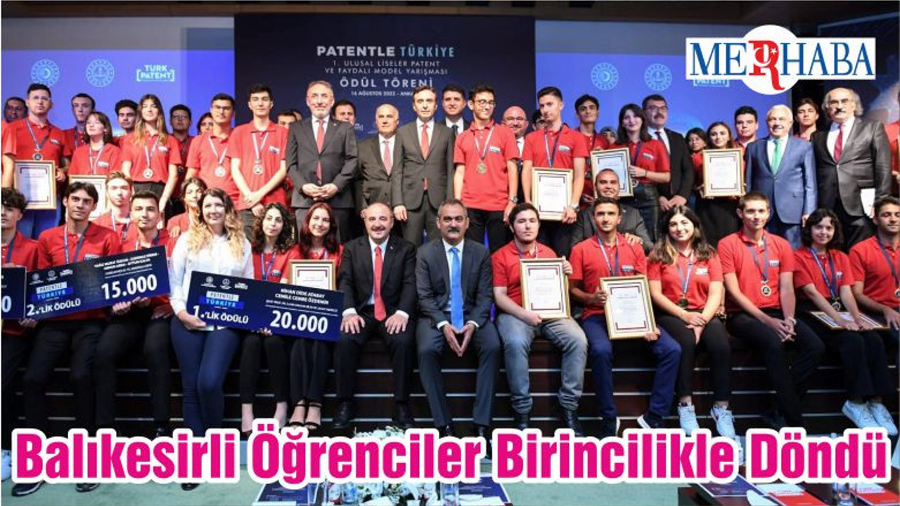 Balıkesirli Öğrenciler Birincilikle Döndü
