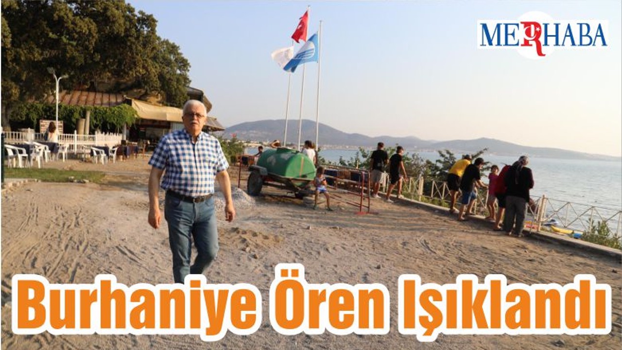 Burhaniye Ören Işıklandı