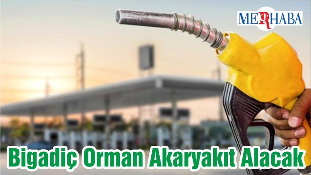 Bigadiç Orman Akaryakıt Alacak