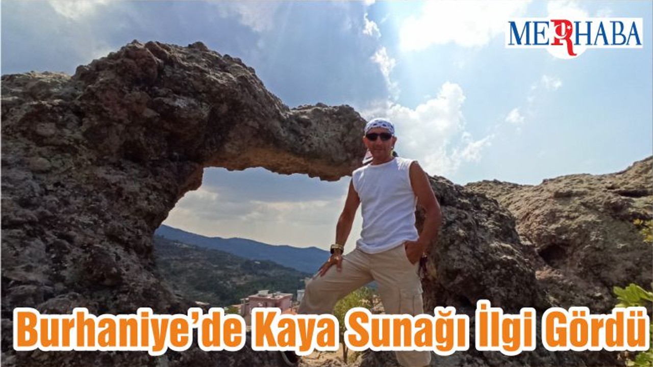 Burhaniye’de Kaya Sunağı İlgi Gördü