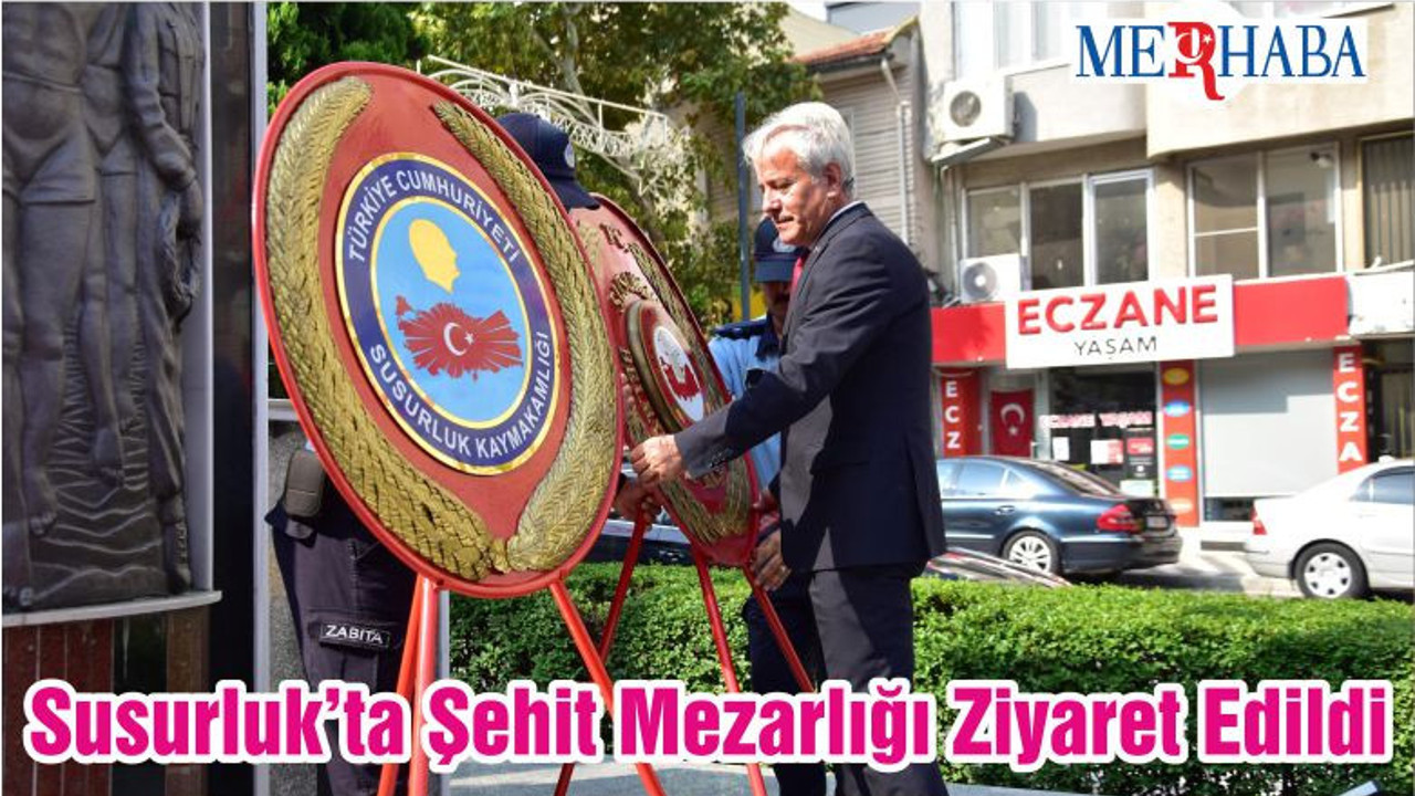 Susurluk’ta Şehit Mezarlığı Ziyaret Edildi