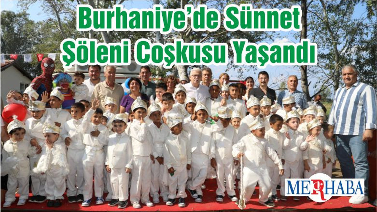 Burhaniye’de Sünnet Şöleni Coşkusu Yaşandı