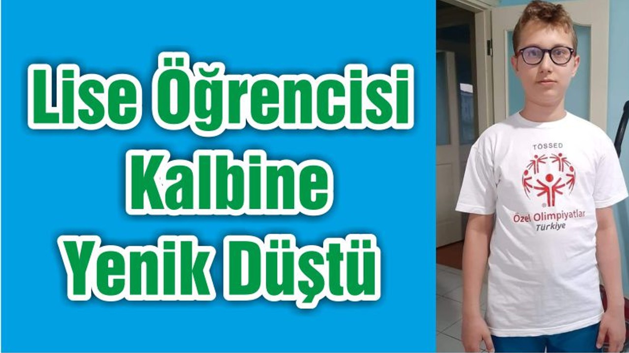 Lise Öğrencisi Kalbine Yenik Düştü