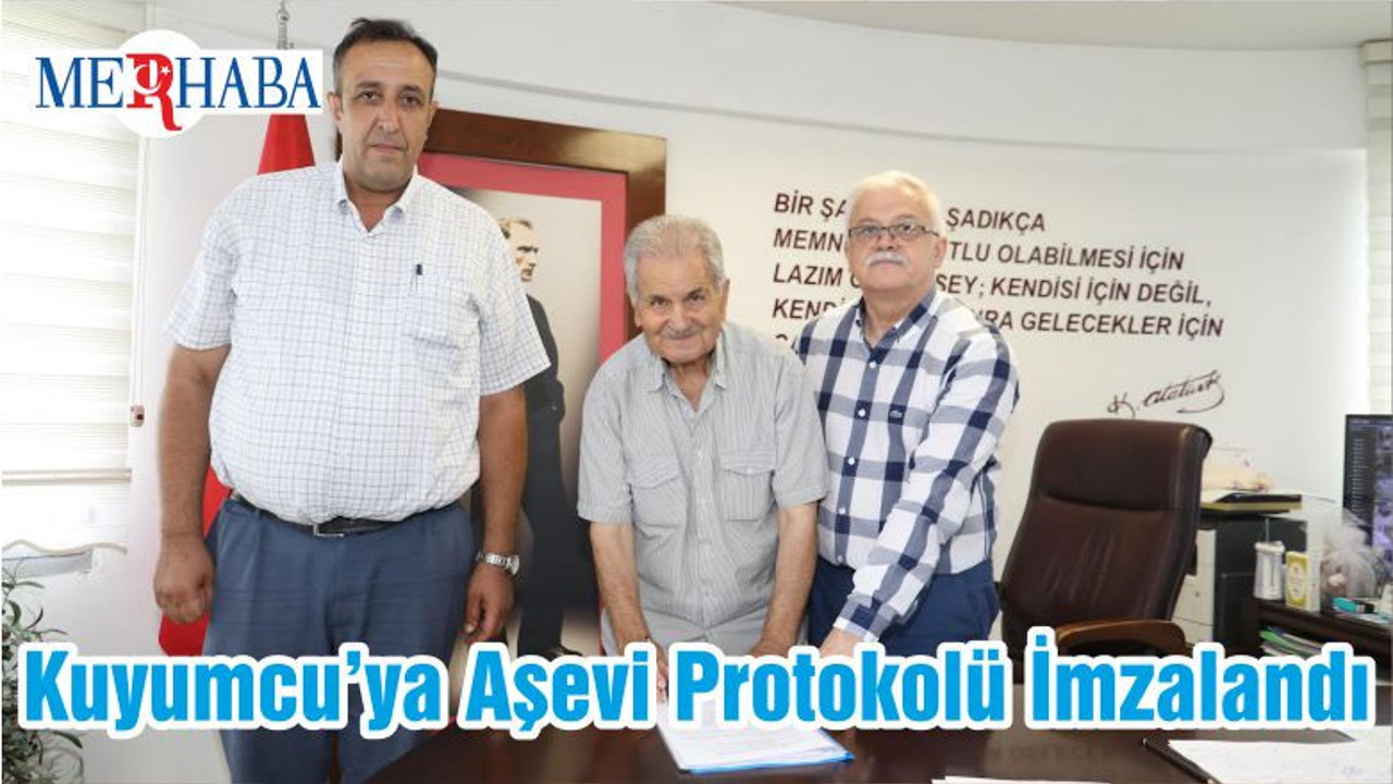 Kuyumcu’ya Aşevi Protokolü İmzalandı