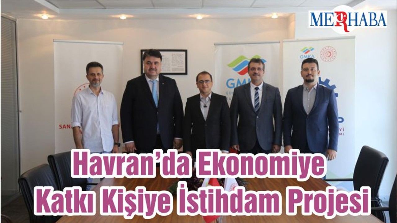 Havran’da Ekonomiye Katkı Kişiye İstihdam Projesi